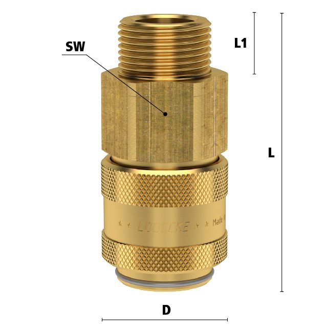 Industriële snelkoppeling